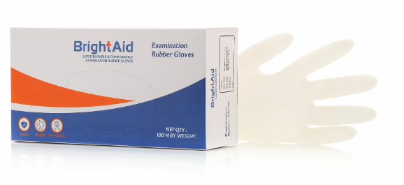 Bright Aid Latex Disposable Gloves